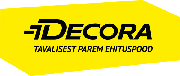 Decora yellow black logo